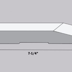 Modern Edge Bevel 7"